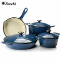 cast iron casserole cookware set